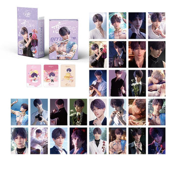 Love And Deepspace Lian Yu Shen Kong Sylus Qin Che Lomo Cards Anime Game Card Cosplay 57X86Mm Card Merch 50Pcs (Rafayel)
