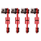 Acekeeps 4-Pack Aluminum Anti-Roll Narrow Sway Bar Suspension Arm Linkages Upgrade Parts For Arrma Rc 1/10 Senton 1/8 Typhon Kra