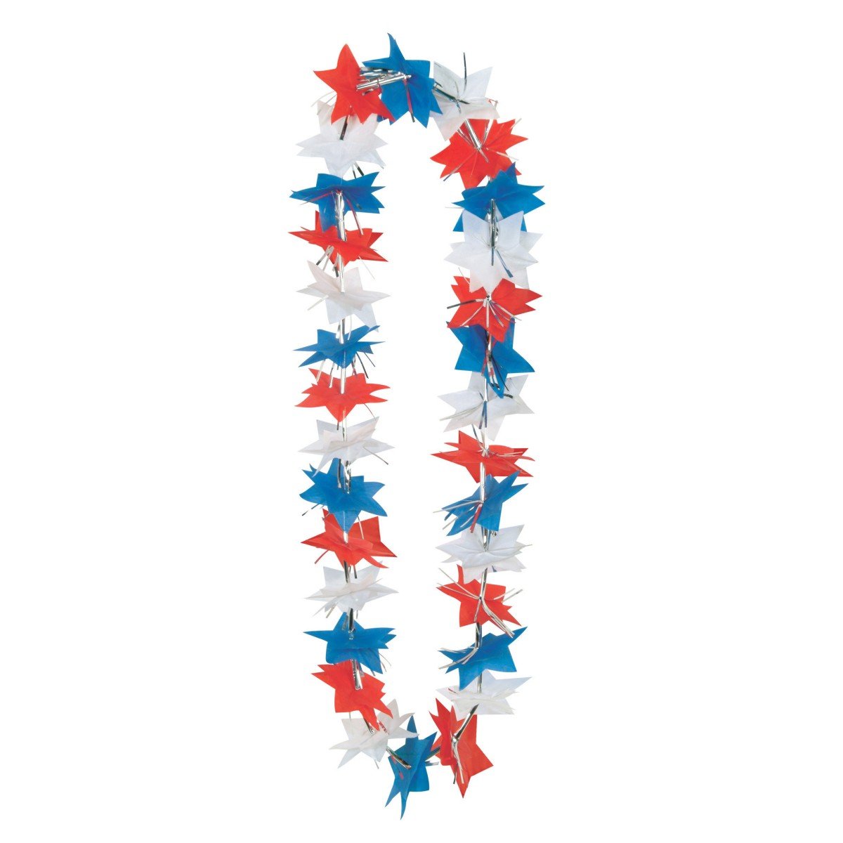 Patriotic Star Party Lei
