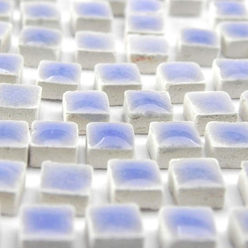 Mini Ceramic Tiles (0.19Inch Or 5Mm) 250 Pieces, Pale Mauve, Wb06