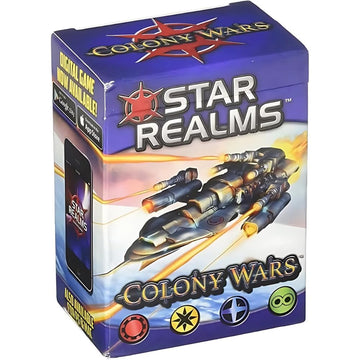 White Wizard Games Star Realms: Colony Wars Deckbuilding Card Game, 145mm x 99mm x 145mm, Paper, White, Model WWG011-EN