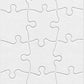 100 Blank Jigsaw Puzzles – 5.5 X 8 Inch, 12 Pieces Each – Hygloss Dyi Party Invites, Perfect For Decorating, Kids' Activities, Arts & Crafts Or Party Favors - Puzzle Pieces To Draw On For Crafts
