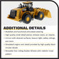 CAT Caterpillar 982M Wheel Loader with Operator High Line Series 1/50 Diecast Model by Diecast Masters