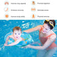 Walsai Baby Swimming Float  Inflatable Swimming Ring with Float Seat for 6 Months-6 Years Children (Blue)