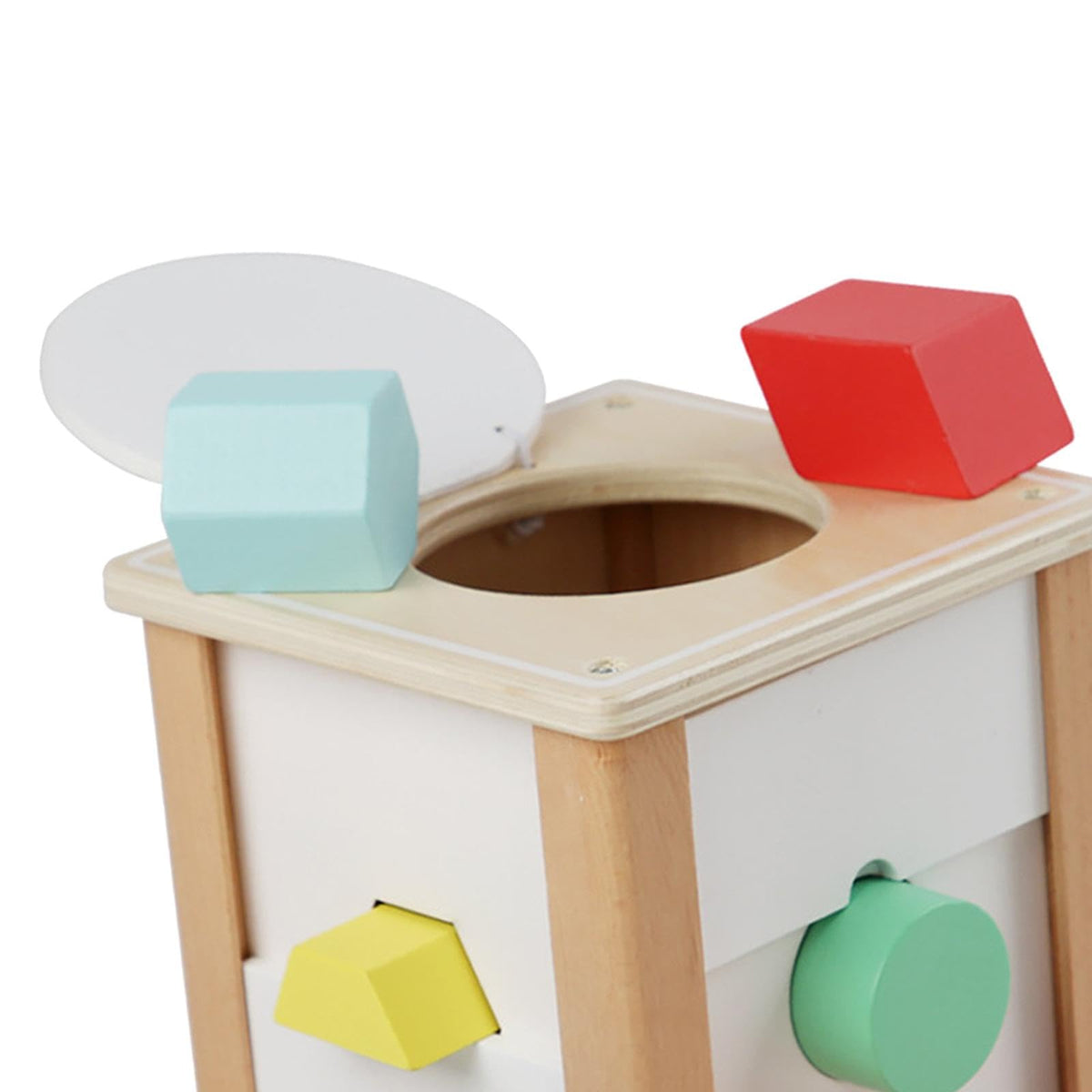 Trendivibe Montessori Shape Block Toddlers Shape Sorter Toy For Creativity Coordination| Educational Toys | Stem Toys | Learning