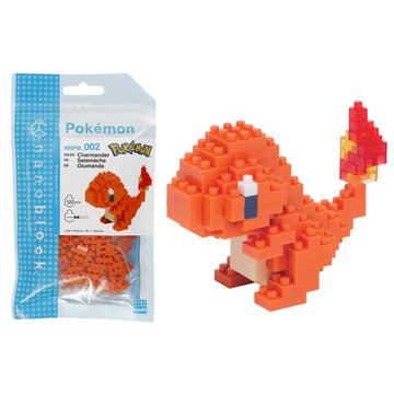 Nanoblock - Pokémon - Charmander, Pokémon Series Building Kit