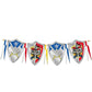Folat 62857 Vlaggenlijn Knights 6m Set