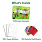 Skillmatics Art & Craft Activity - Foil Fun, 10 Sparkly Space Pictures, Ideal for Ages 4-9, Model SKILL293FFUS