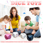 6 Inches Foam Dice Fun Filled Large Educational Toy Giant Dice Decorative Foam Jumbo Dice Big Square Building Blocks for Game Ni