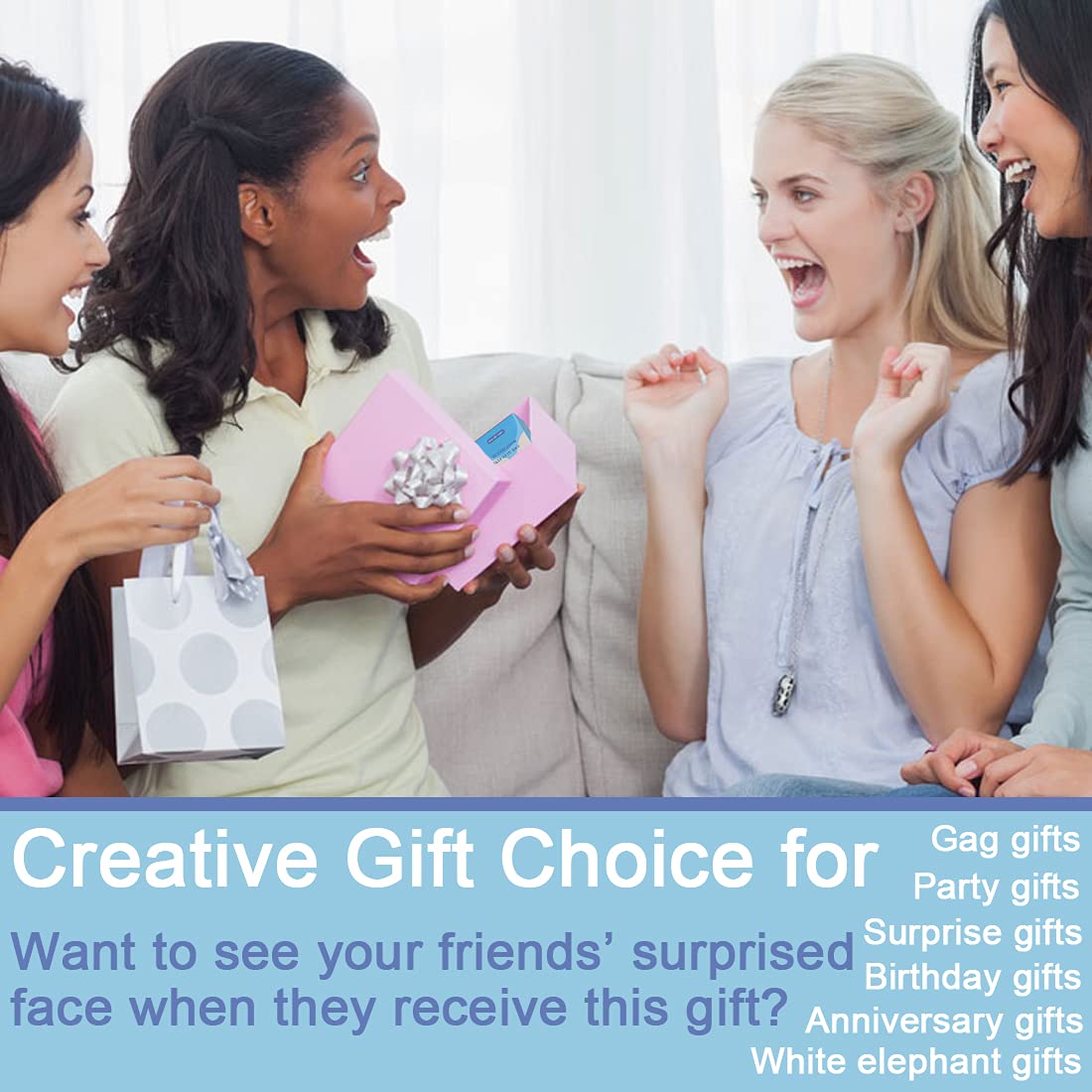 3 Packs Emergency Underpants In A Box Instant Undies Travel Out Emergency Underwear Funny Gag Gift Prank White Elephant Gift Exc