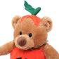 Plushland Halloween Plush Stuffed Animal Teddy Bear In Pumpkin Costume- Soft Toy - Gifts For Kids - 9 Inches