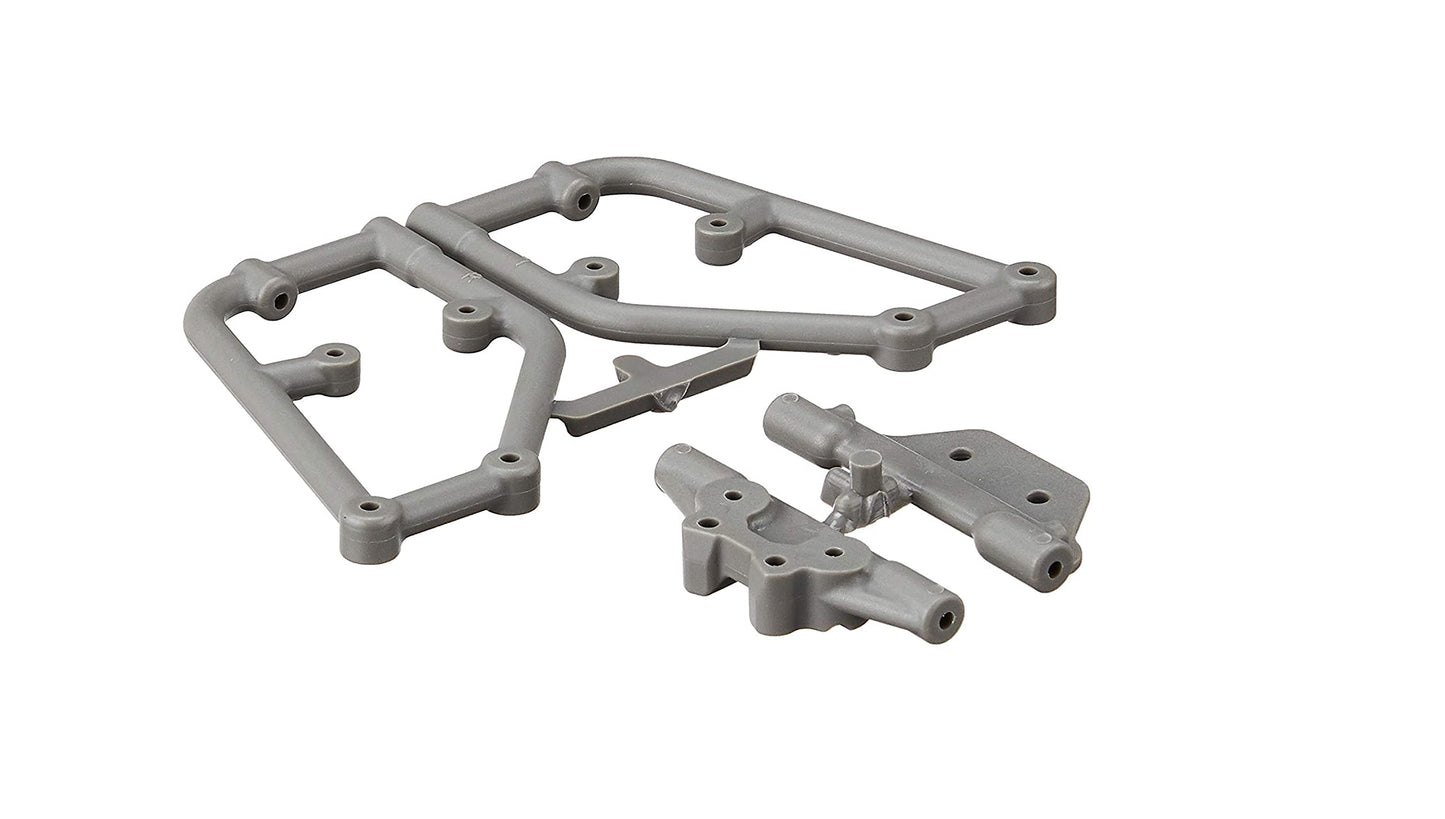 RPM Traxxas Slash 4x4 Rear Bumper, Chrome