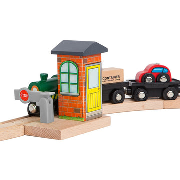 Orbrium Engine Stop/Go Checkpoint Compatible With Thomas & Friends Wooden Railway, Brio, Chuggington, Melissa & Doug Imaginarium