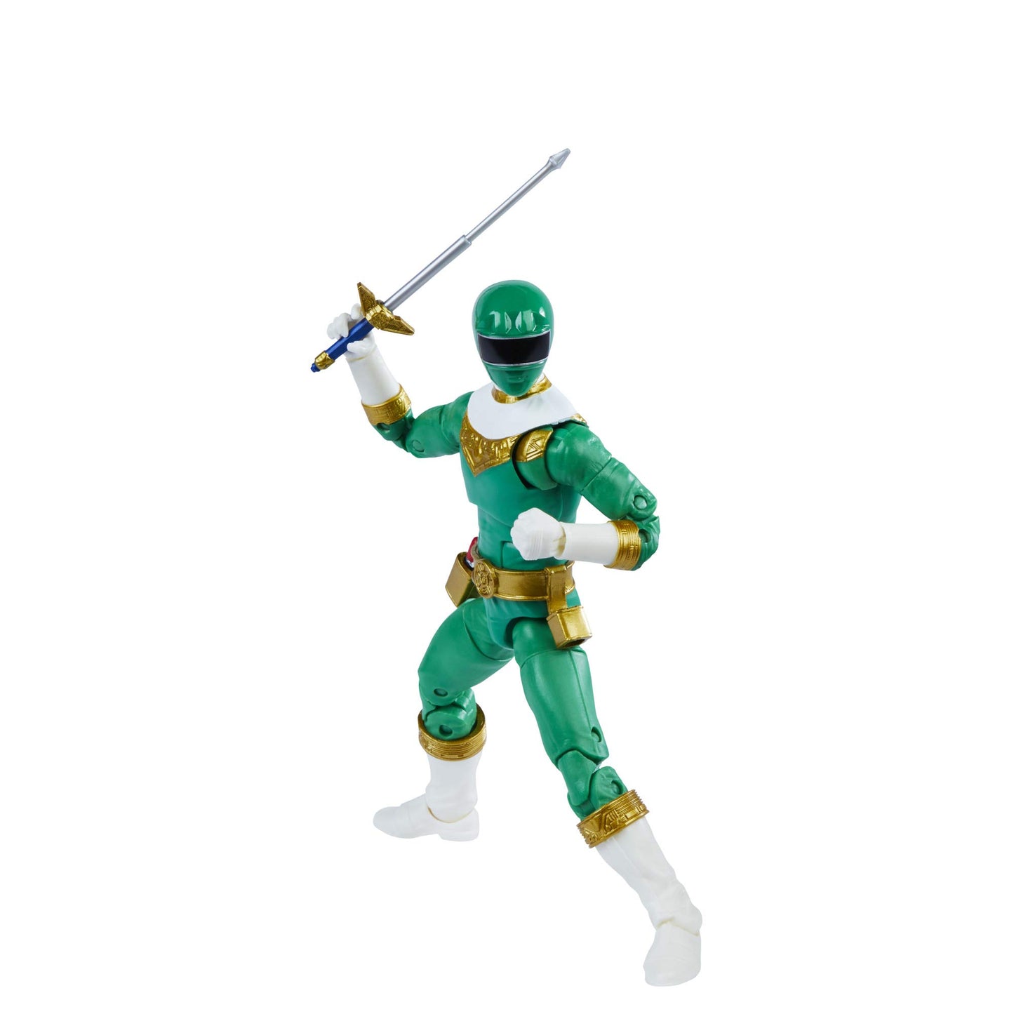 Power Rangers Lightning Collection Zeo IV Green 6-Inch enhanced Collectible Action Figure Toy with Accessories