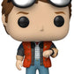 Funko 48907 Pop! - Movies: Back To The Future - Marty Checking Watch - Vinyl Figure, 9 Cm (Uk Exclusive)