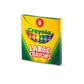 Crayola Large Crayons - Assorted (8 Count), Giant Crayons For Kids & Toddlers, Ages 2+