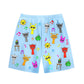 Ajajvoe Sprunki Shirt Pant Set Kids Clothes For Sprunki Tshirt Pants Kids Sprunki Birthday Outfits Sprunki Pants Sky Blue