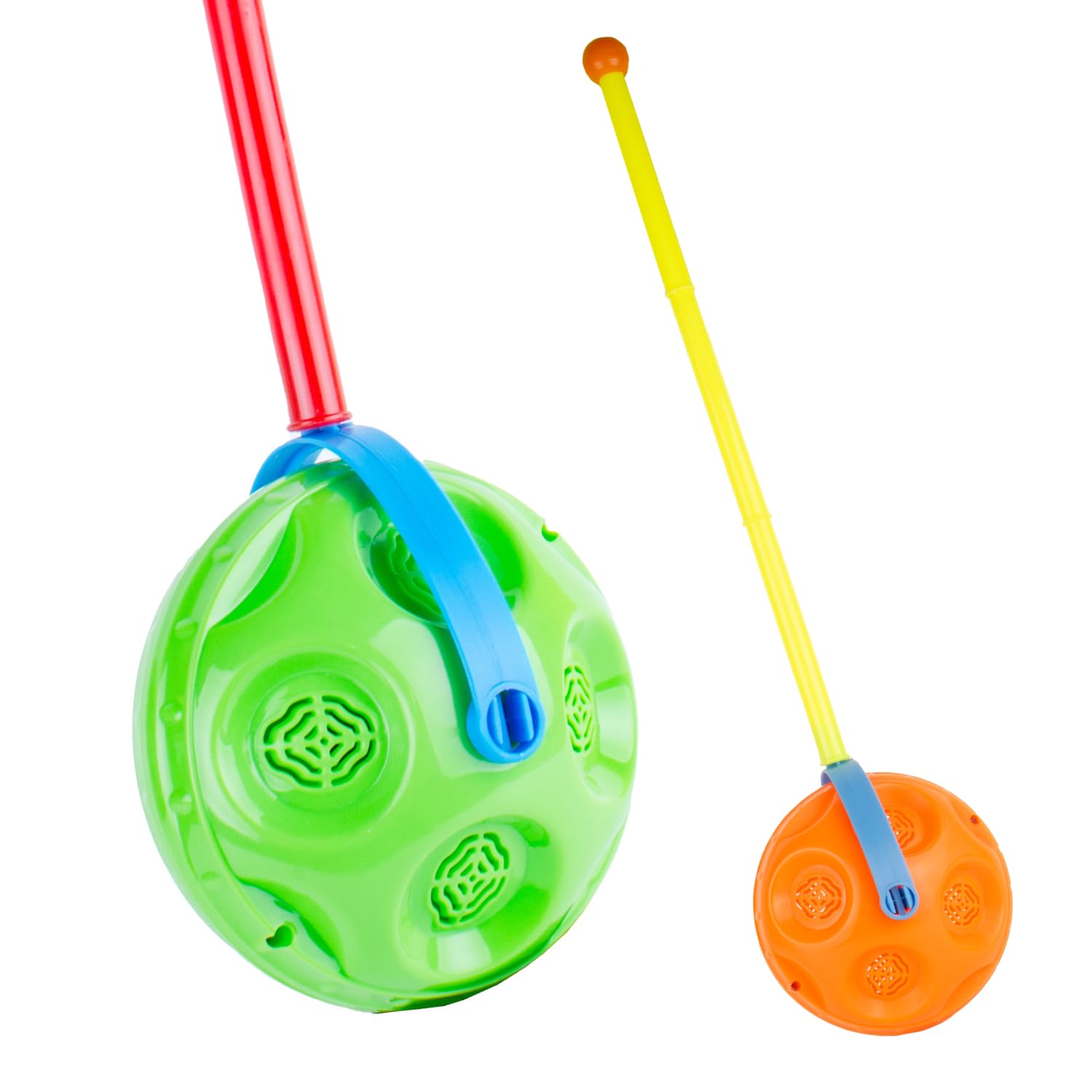 Prime Wheel O Bell Push&Pull Baby Walker Toy | Pull Along Wheel Sound Walking Early Age Development Toys for Baby Boys and Gir