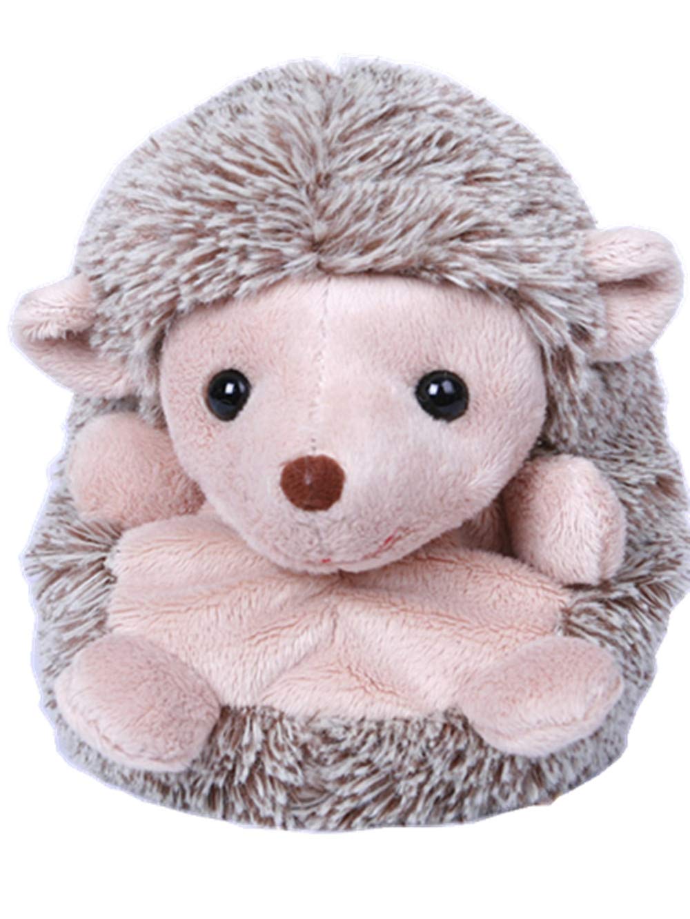 DILLY DUDU Hedgehog Plush Toy, Soft Stuffed Animal Gift for Children, 6 Inches, Brown
