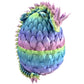 3D Printed Dragon Egg, Mystery Crystal Dragon Egg Fidget Toys Surprise, Easter Eggs Articulated Crystal Dragon Eggs With Dragon Inside (Colorful-A)