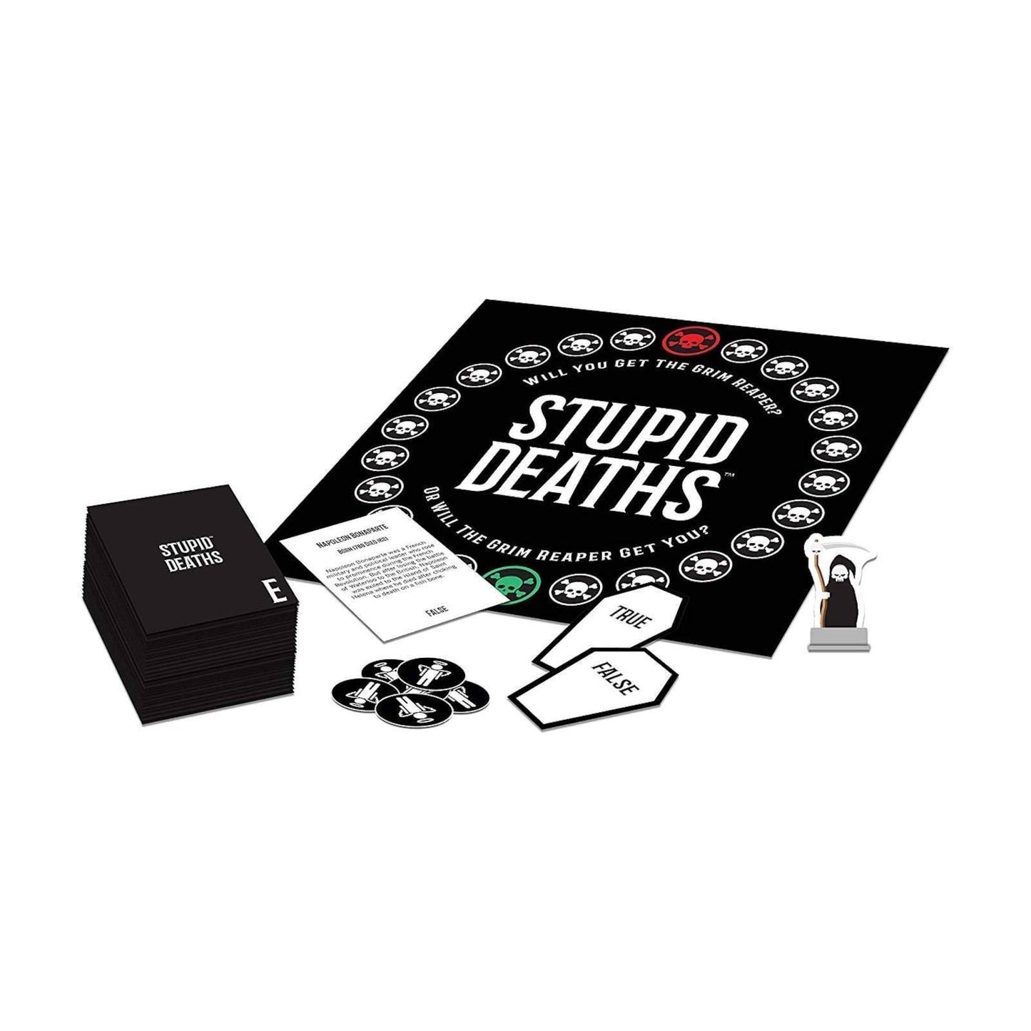 University Games Stupid Deaths Board Game