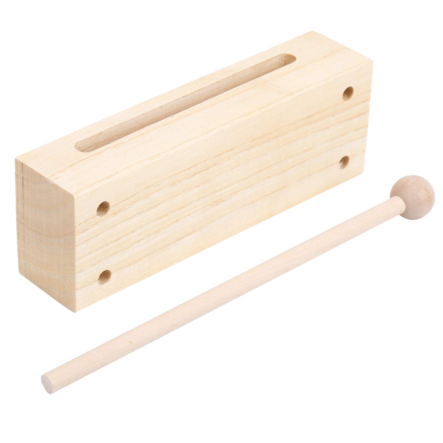 Wooden Block Clapper, Practical Compact Wooden Percussion Block, For Private Theater Performances