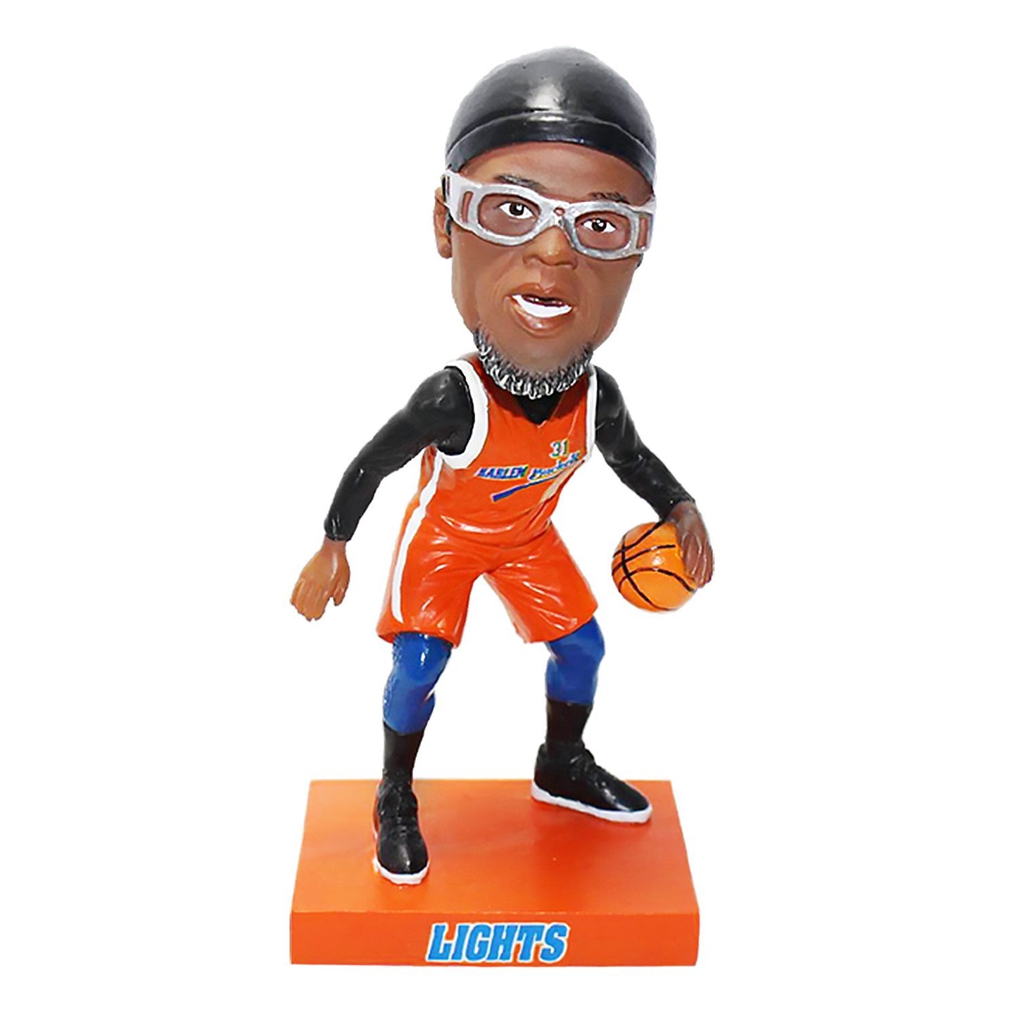 Kollectico Lmb Lights Ray Allen Mini Bobblehead Uncle Drew Movie, 4.5', Orange