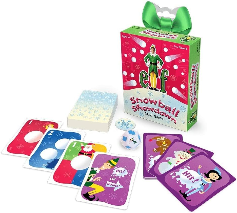 Funko Snowball Showdown Card Game - Standard Size, Multicolour, Model 48715, Cardboard Material