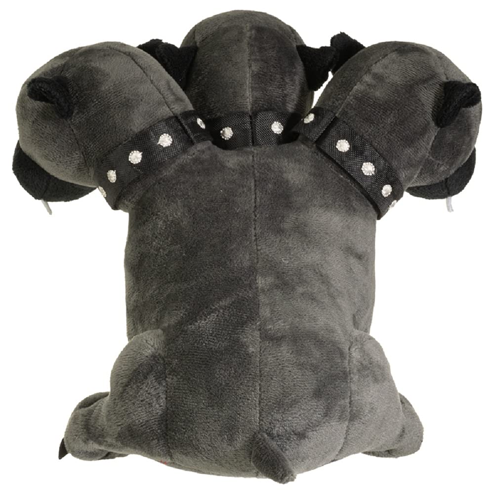 Pacific Giftware Cerberus Plush, Black Polyester, Model 13921