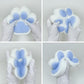 Big Cat Paw Squishy 5.5 Inch Large Size Squishies Squeeze Toys Pinch Family Squishy Cute Soft Silicone Giant Cats Paw Tangcii Fi