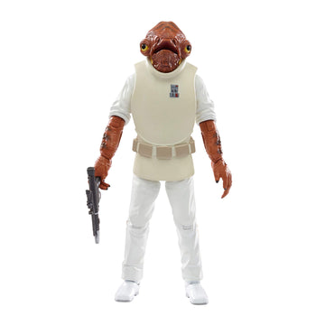 STAR WARS The Black Series Admiral Ackbar 6-Inch Action Figure, Kids 4+, E9356, Black