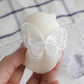 Mini Taba Squishy Kit Angel Bear - Handmade Silicone Kawaii Animal Sensory Toy For Kids, Perfect As Bag Charms