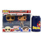 Funko POP! Marvel Vs Capcom Captain Marvel & Chun-Li Collectible Figure, 3.75" Vinyl, Brown/a, Model 22767