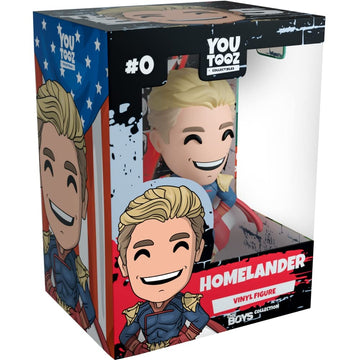 Youtooz Homelander 4.6'' Vinyl Toy Figure, Official Licensed Homelander Collectible From The Boys Tv Series And Comic, By Youtoo