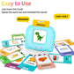Eaever 520 Abc Sight Words Talking Flash Cards With Number/Shapes/Letters/Colors, Etc, Preschool-Learning-Activities, Toddler Le