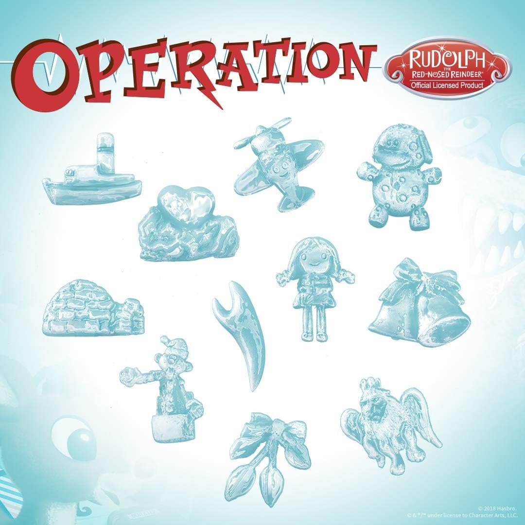 Operation Rudolph The Red Nosed Reindeer | Classic Electronic Board Game | Featuring Bumble The Abominable Snow Monster | Island