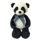 Snuggle Stuffs Plush Sitting Charcoal And Cream Precious Panda Bear, 18'