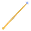 Skeleteen Light Up Magic Wand - Plastic Witch & Wizard Wand with Lights & Sounds - One Size - Natural - Model SK-175