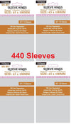 Sleeve Kings Magnum ''7 Wonders'' Card Sleeves 65 X 100 Mm (4X110 Pack, 440 Sleeves)
