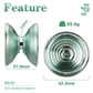 Watieoboo Yoyo Professional Trick Yoyo For Kids Beginners Unresponsive Yoyo For Adults Intermediate-Advanced Players With U Type