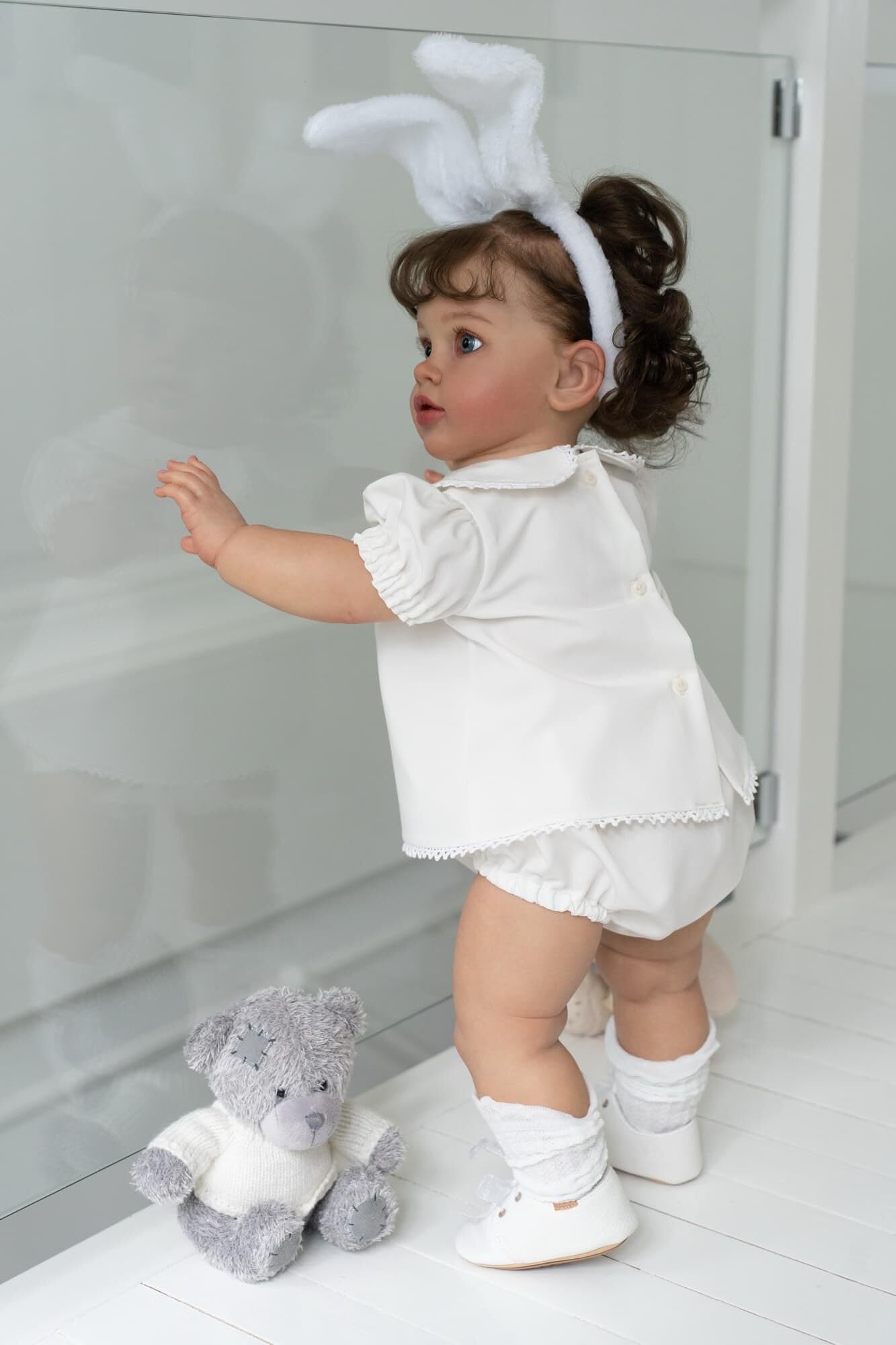 Reborn Baby Dolls 26 Inch Toddler Girl Realistic Reborn Baby Dolls Real Life Standing Silicone Bebes Reborn Babies Soft Body Wei