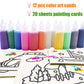 Zddaoole 32 Pcs Art Sand Kits,12 Color Art Sand Kit Scenic Sand With 20 Sheets Sand Art Painting Cards Set,Diy Sand Arts And Cra