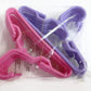 12 Pink And 12 Lavender Plastic Hangers For 18 Inch Dolls Fits 18 Inch Doll Clothes
