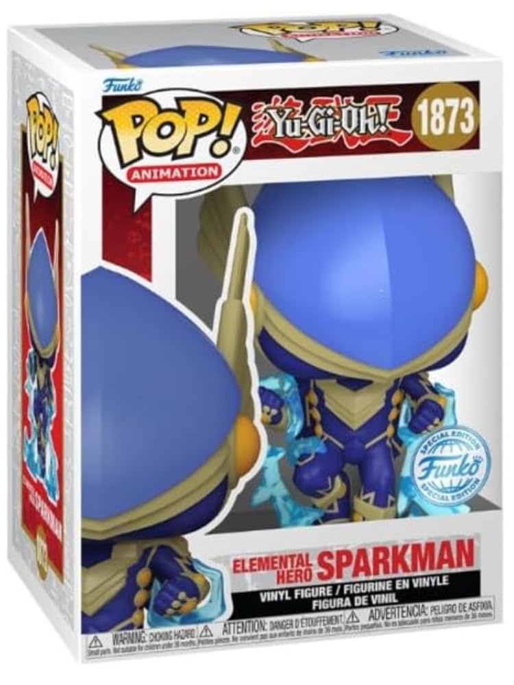 Pop! YU-Gi-Oh! 1873 Elemental Hero Sparkman limited availability