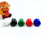 BESCON DICE Polyhedral D3 Gaming Dice - 3-Sided, Assorted Colors, 4 cm, 5-Piece Set