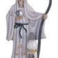 Stealstreet Ss-G-316.72W Santa Muerte Saint Death Grim Reaper Statue Figurine, 16', White