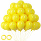 Voircoloria 105Pcs Yellow Balloons 12Inch Party Latex Balloons For Boys Girls Birthday Baby Shower Gender Reveal Wedding Sunflow