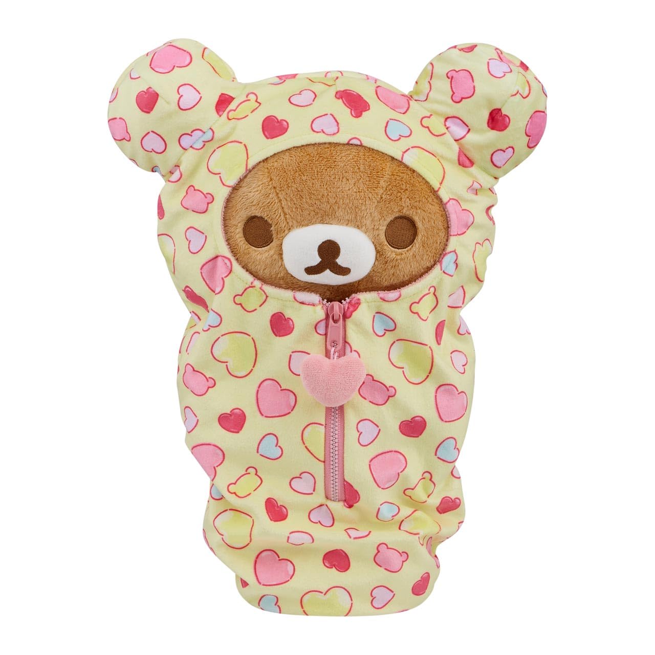 San-X Original Rilakkuma Hearts Sleeping Bag Plush - 15 Rilakkuma