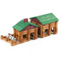 Joqutoys 170 Pcs Classic Building Log Toys, Wood Logs Set Set For Boy, Creative Construction Educational Gift For Kids Ages 3+