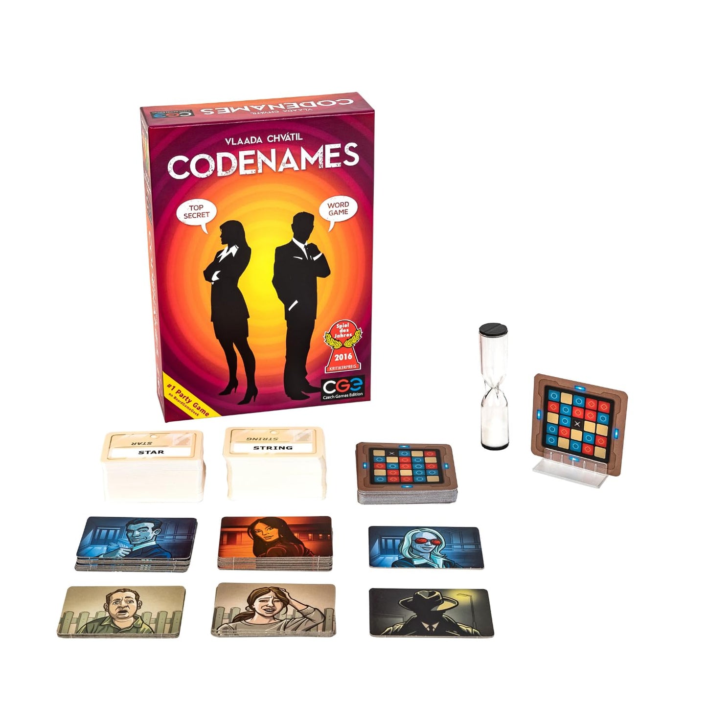 Cge Czech Games Edition Codenames Boardgame